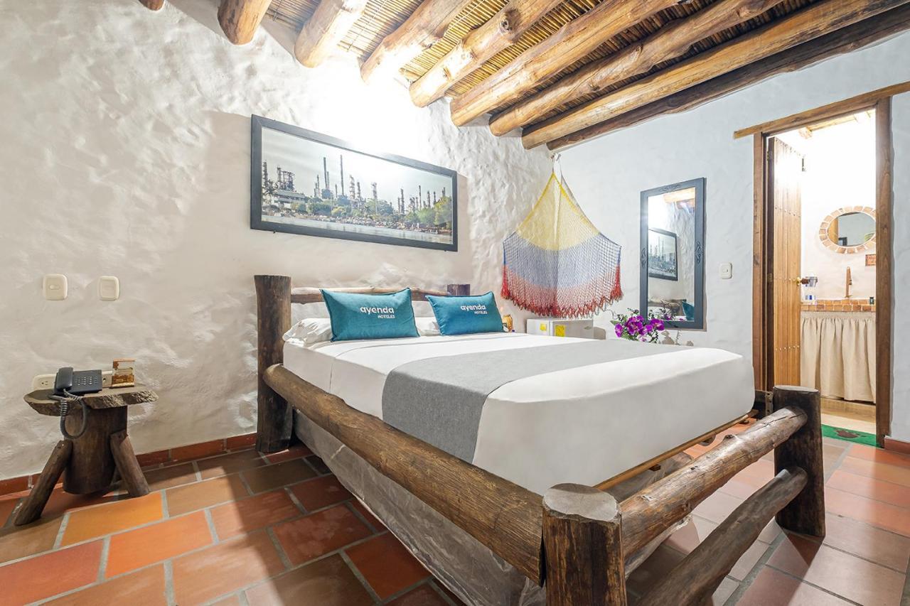 Ayenda Boutique Macaregua Giron Hotel Bagian luar foto