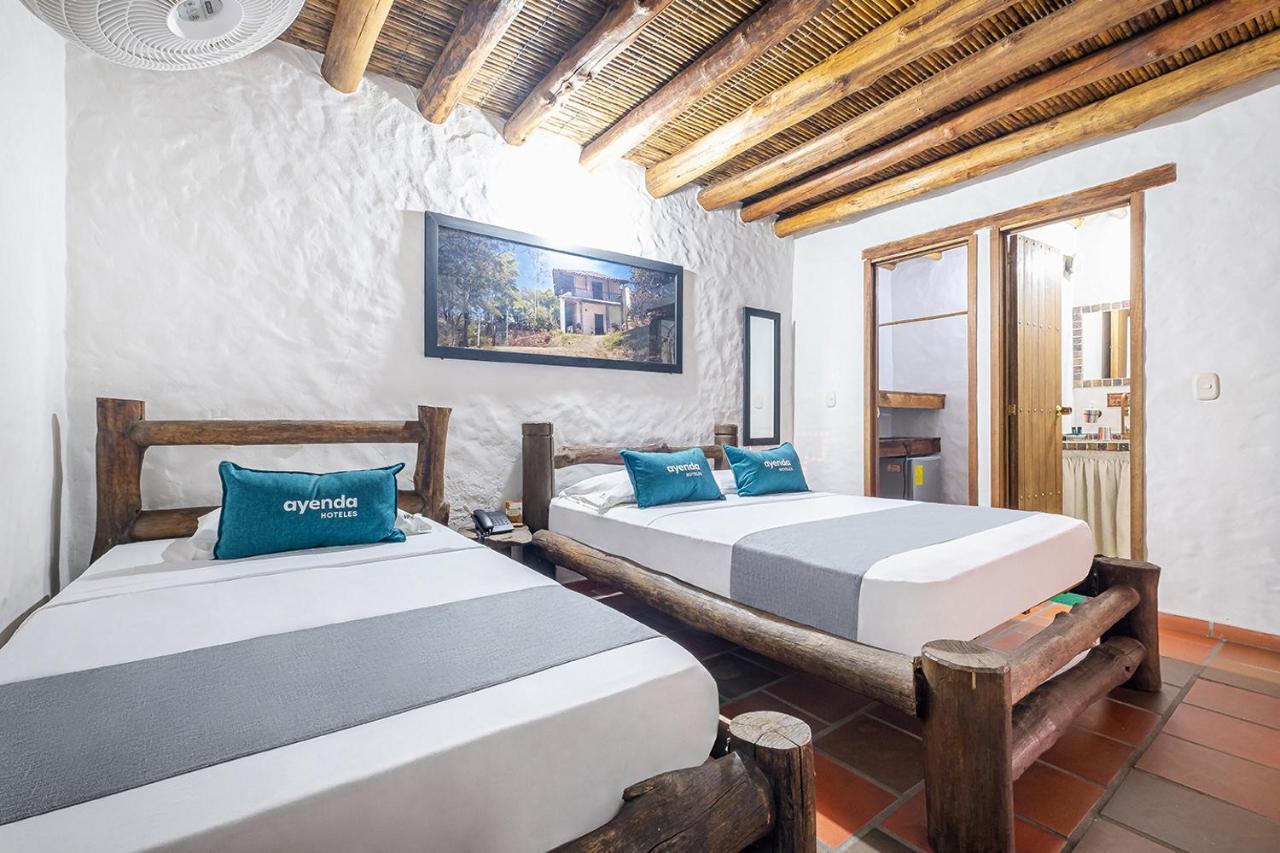 Ayenda Boutique Macaregua Giron Hotel Bagian luar foto