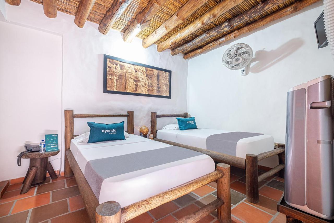 Ayenda Boutique Macaregua Giron Hotel Bagian luar foto