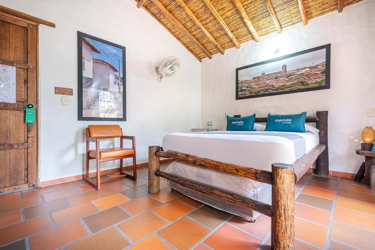 Ayenda Boutique Macaregua Giron Hotel Bagian luar foto